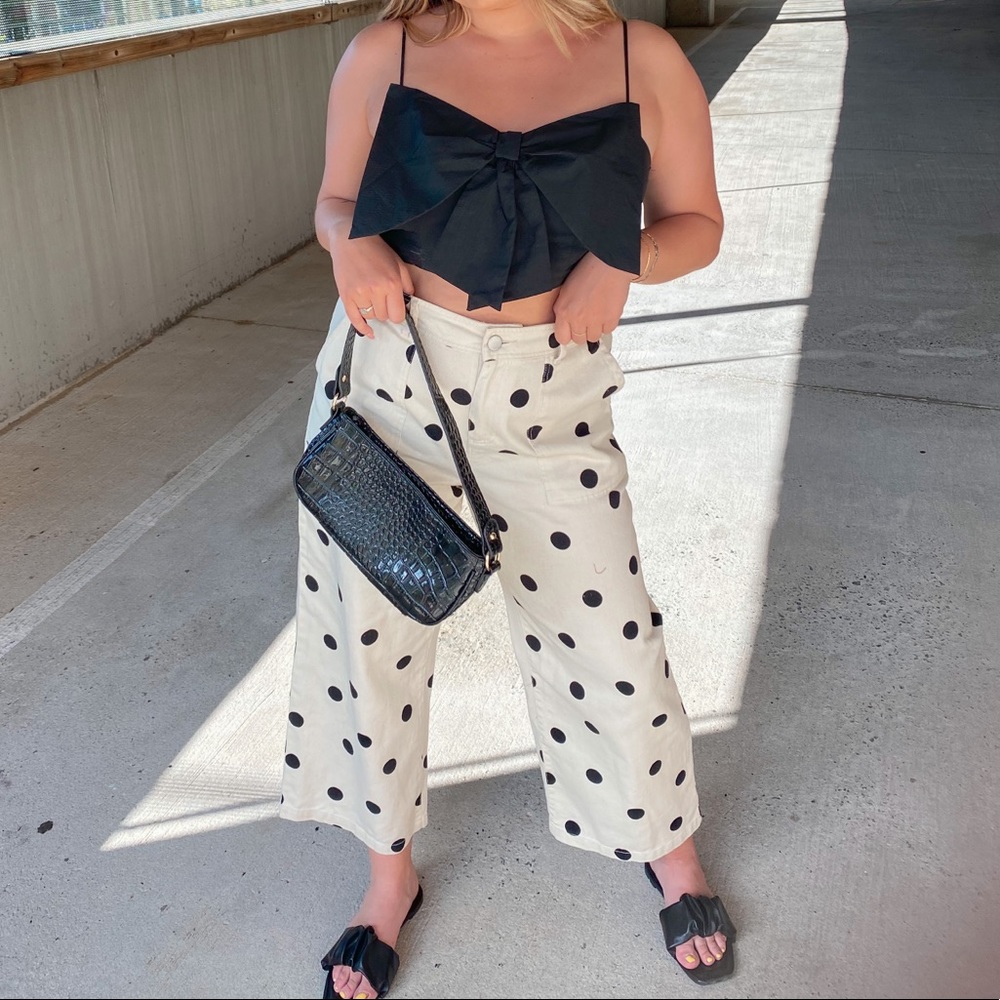 A NEW DAY( Target) polka dot pants size 12